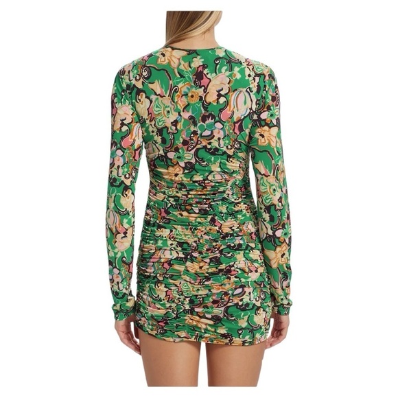 NWT A.L.C. Kiki Jersey Floral Minidress - Picture 12 of 12